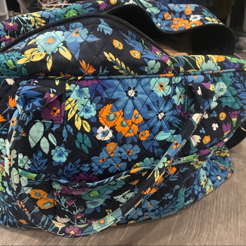 Vera Bradley weekender duffel. Used a few times. Good condition .
